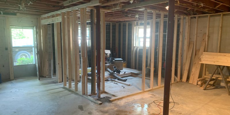 House Framing in Henderson County, North Carolina